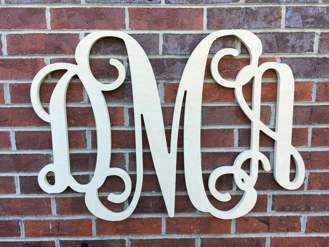 Wooden Monograms and Signs